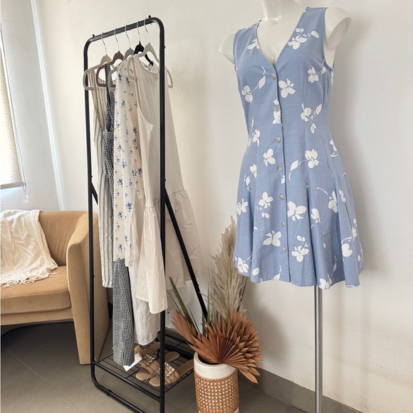 Universal Thread Dresses & Skirts - Universal Thread Blue Sleeveless V-Neck Sundress - NWOT szXS